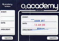 Adam Ant - Brixton O2, London 10.6.16